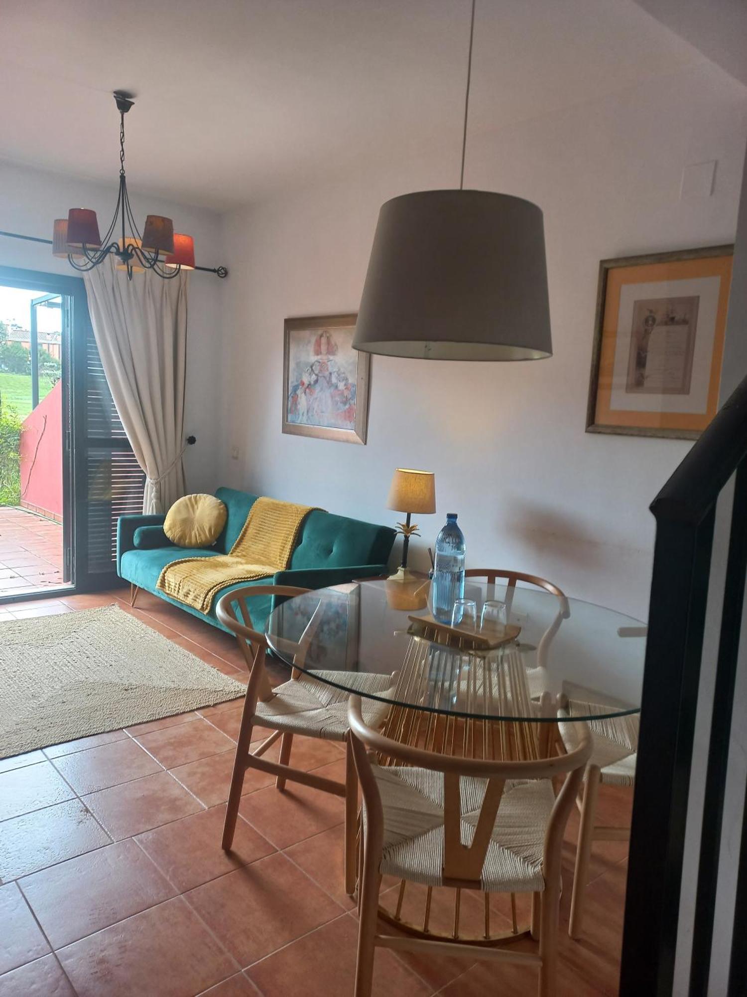 Olhando Um Campo De Golf Islantilla Kültér fotó
